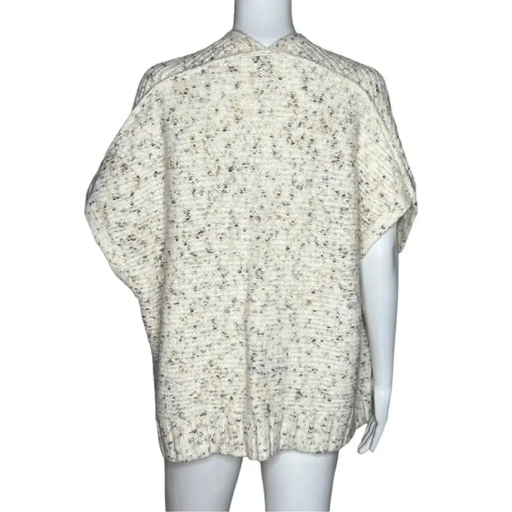 Universal Thread Open Cardigan Shrug Sweater Cream Multicolor Speckled One Size